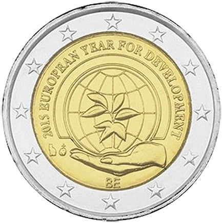 Βέλγιο 2€ Ευρωπαϊκό Έτος Ανάπτυξης 2015