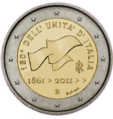 Ιταλία 2€ Επέτειος Ενοποίησης 2011
