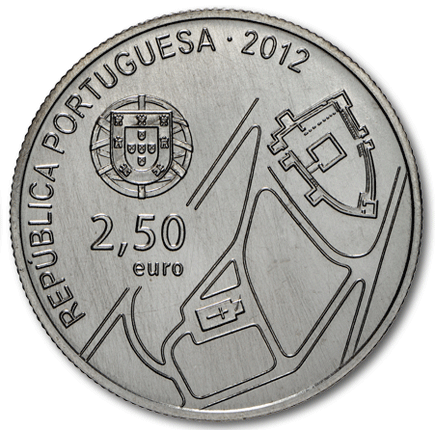 Πορτογαλία 2,50 € Ιστορικό Κέντρο Γκιμαράες 2012