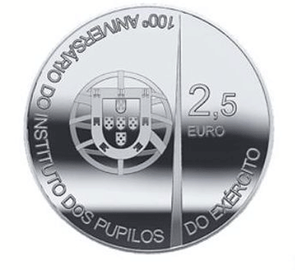 Πορτογαλία 2,50 € Μαθητές Στρατού 2011