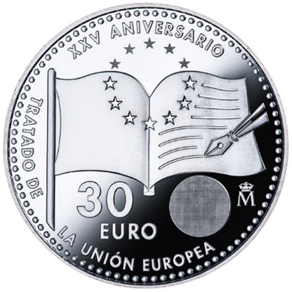 Ισπανία 30 € 25 χρόνια από τη Συνθήκη του Μάαστριχιτ 2017