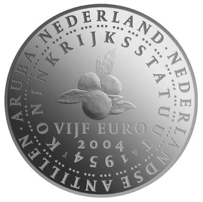Κάτω Χώρες 5 € 50 χρόνια του Καταστατικού του Βασιλείου 2004
