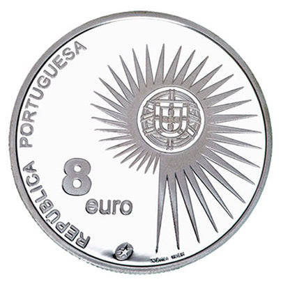 Πορτογαλία 8€ «Διεύρυνση της Ε.Ε.». Proof Silver 2004
