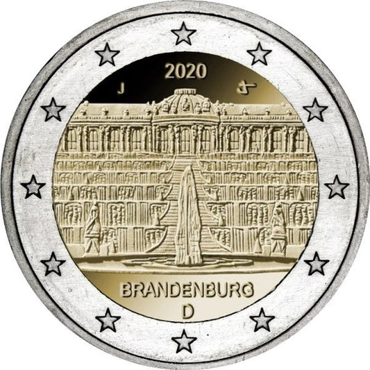Γερμανία 2€ Βραδεμβούργο 2020
