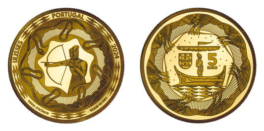 Πορτογαλία 5 € Ulisses Gold 2024