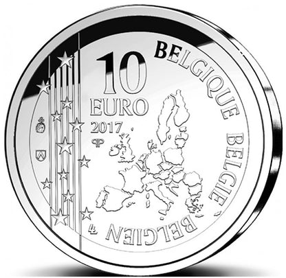 Βέλγιο €10 150 Years of Till Eulenspiegel 2017