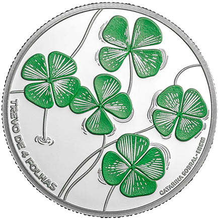 Πορτογαλία 5€ Τριφύλλι 2018 Proof Silver
