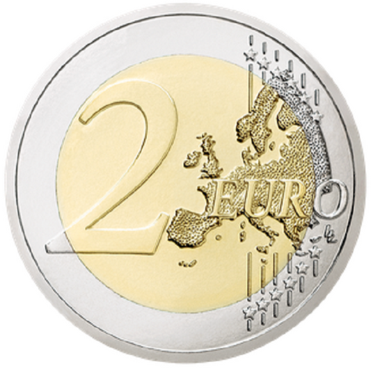 Λουξεμβούργο 2 € Γάμος 40ης επετείου Theresa and Henry 2021 (έκδοση ολογράμματος)