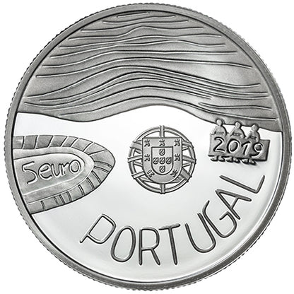 Πορτογαλία 5€ O Mar 2019 Proof Silver