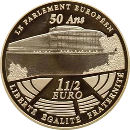 Γαλλία 1,50 € Ευρωπαϊκό Κοινοβούλιο 2008